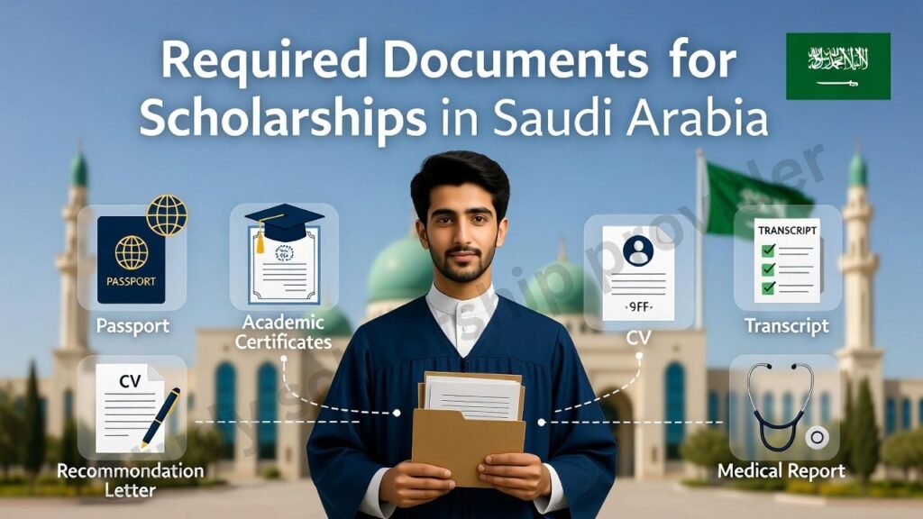 Required Documents of Scholarships in Saudi Arabia