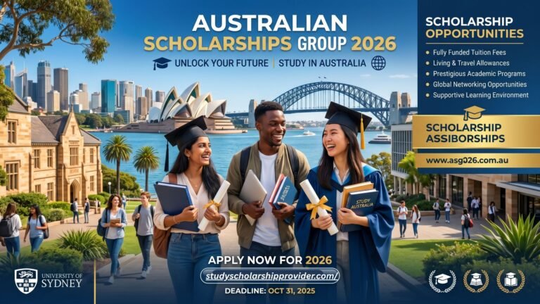 Australian Scholarships Group 2026 – Funded Guide