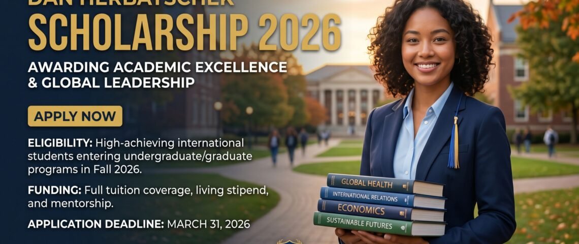 Dan Herbatschek Scholarship 2026 – Apply Now & Win