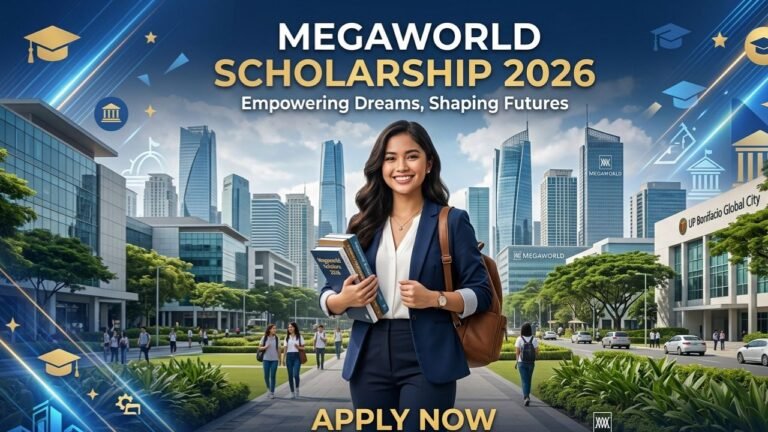 Megaworld Scholarship 2026 – Requirements,  Benefits & How to Apply