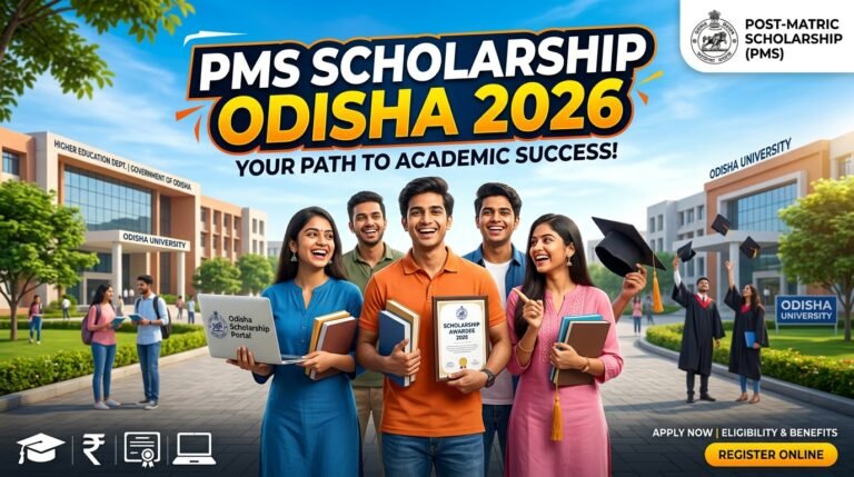PMS Scholarship Odisha 2026 – Eligibility,  Amount & How to Apply Online