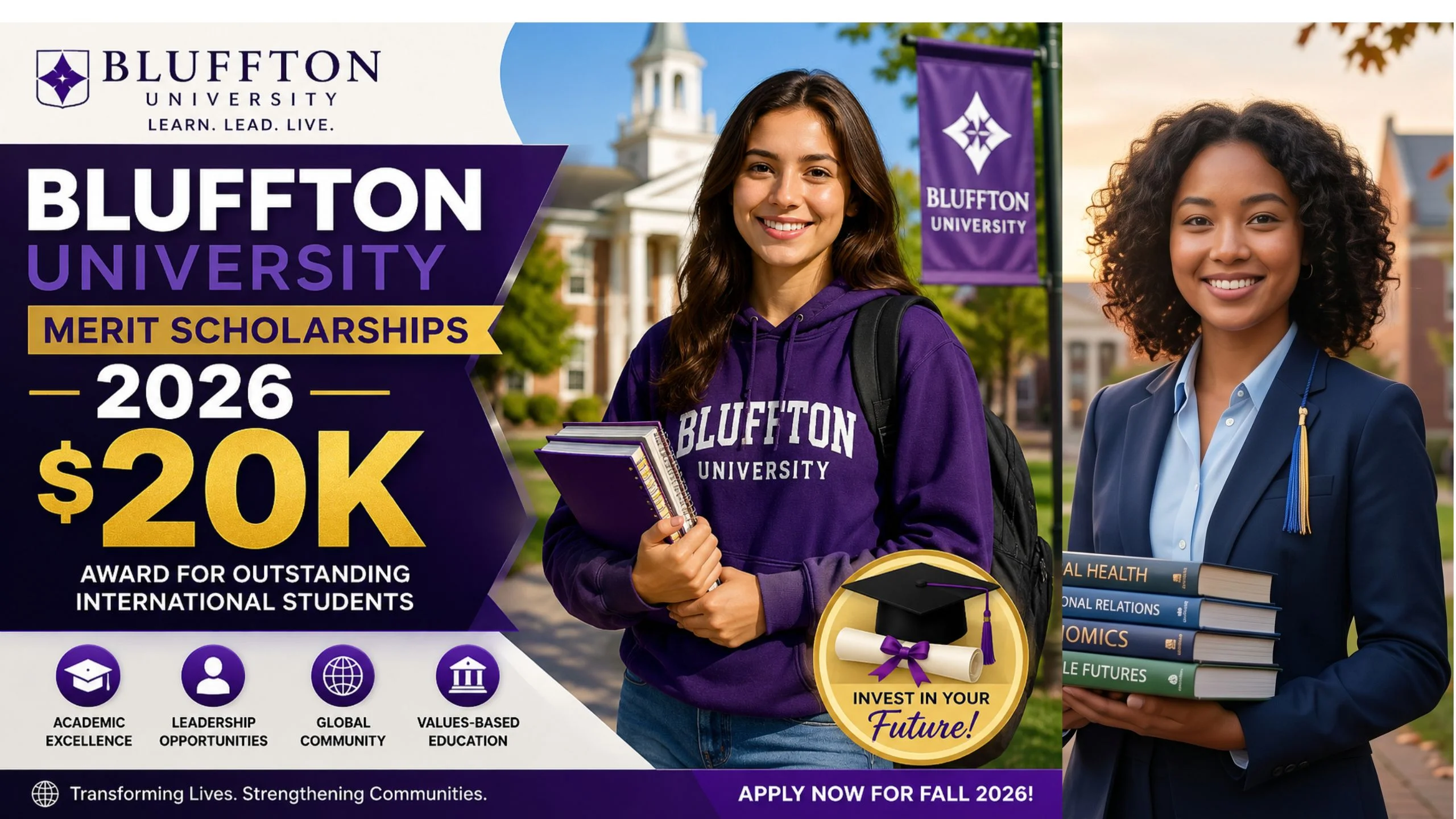 Bluffton University Merit Scholarships 2026