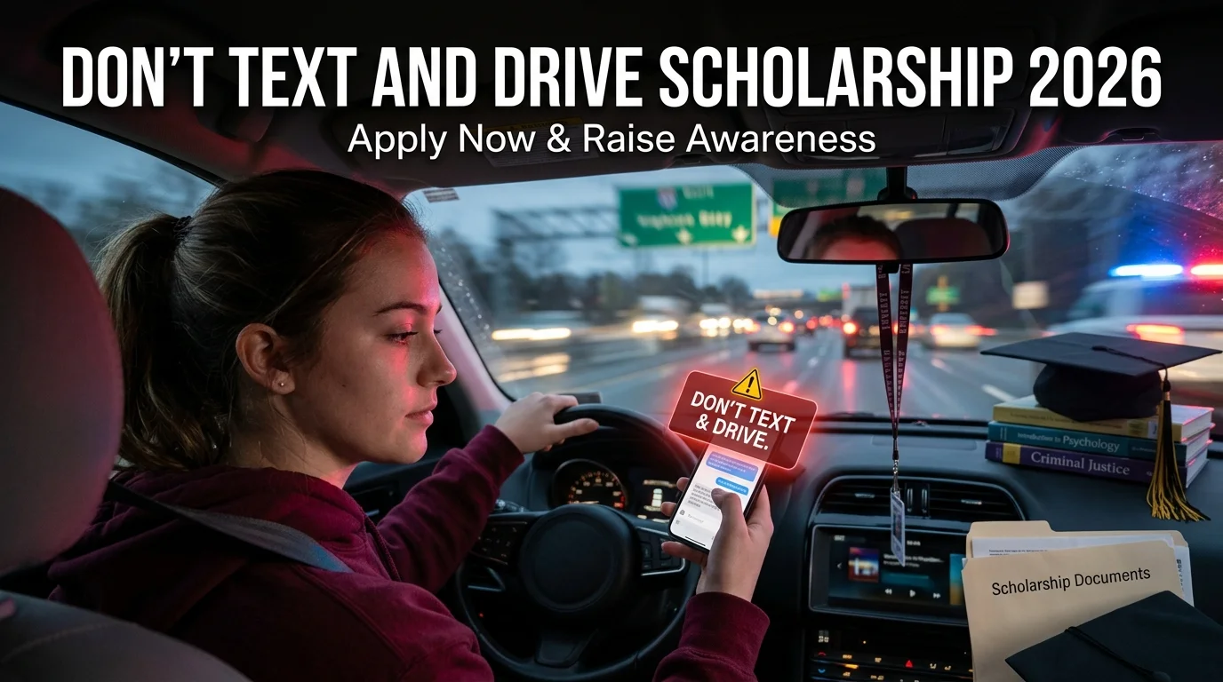 Don’t Text and Drive Scholarship 2026