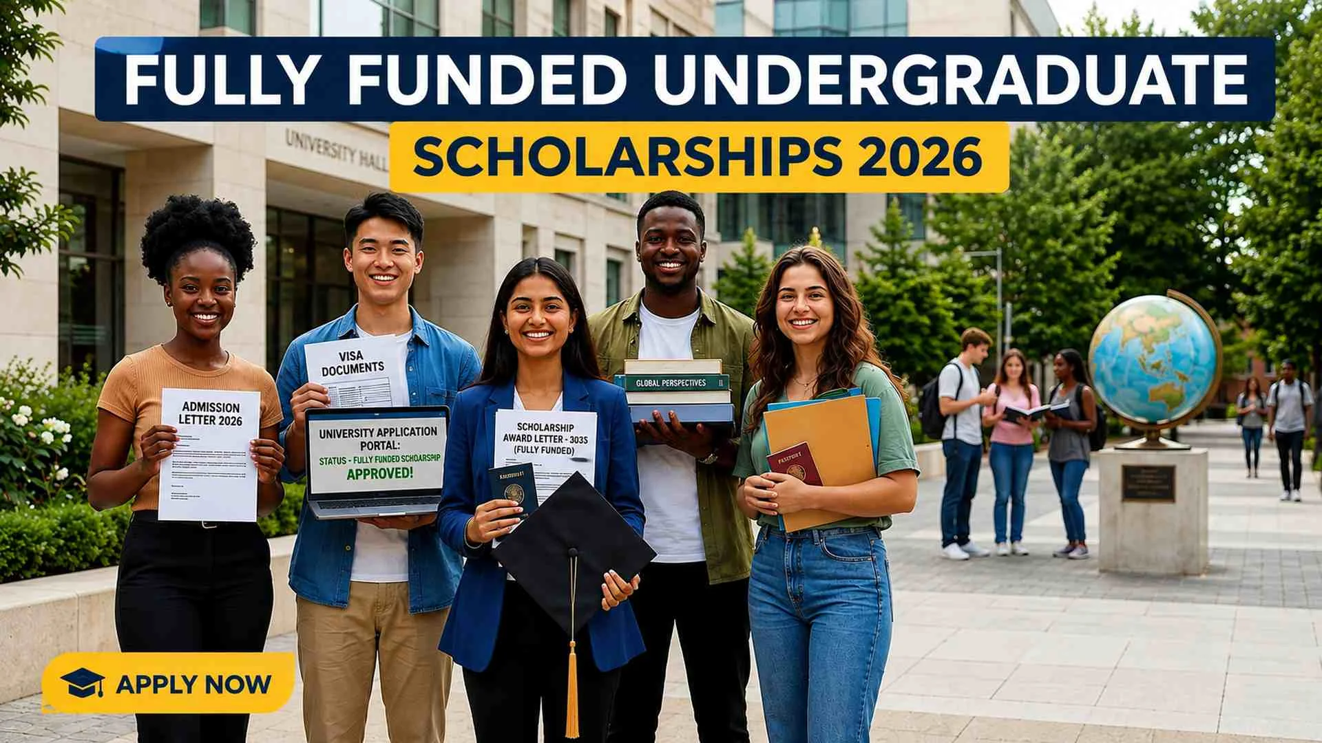 Fully Funded Undergraduate Scholarships 2026